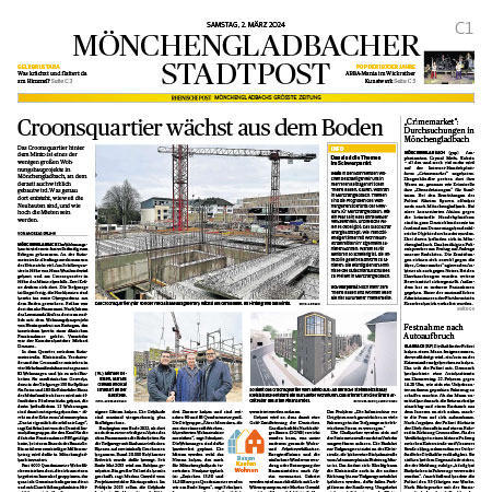 Presseartikel aus der Rheinischen Post vom 02.03.2024